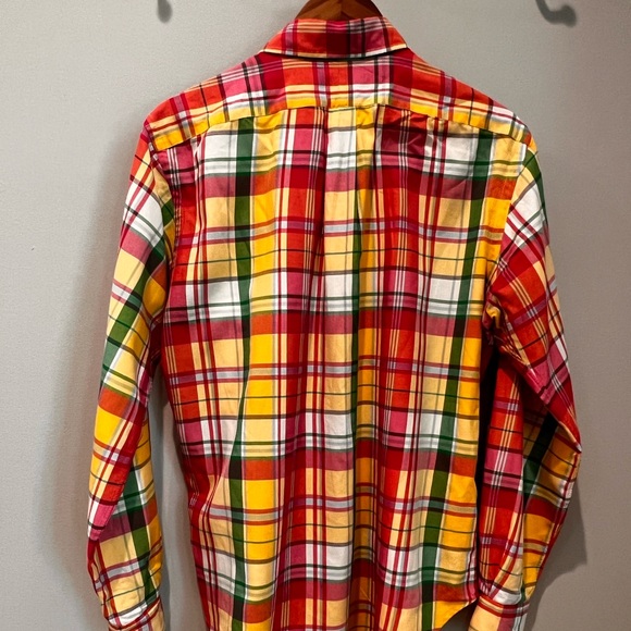 Ralph Lauren Classic Fit Oxford Shirt in Plaid Size M - Picture 3 of 4